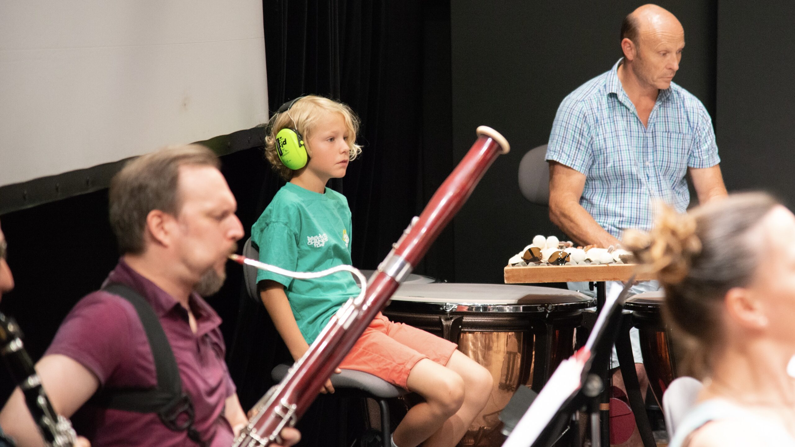 Atelier avec l'orchestre © Benjamin Visinand 2025