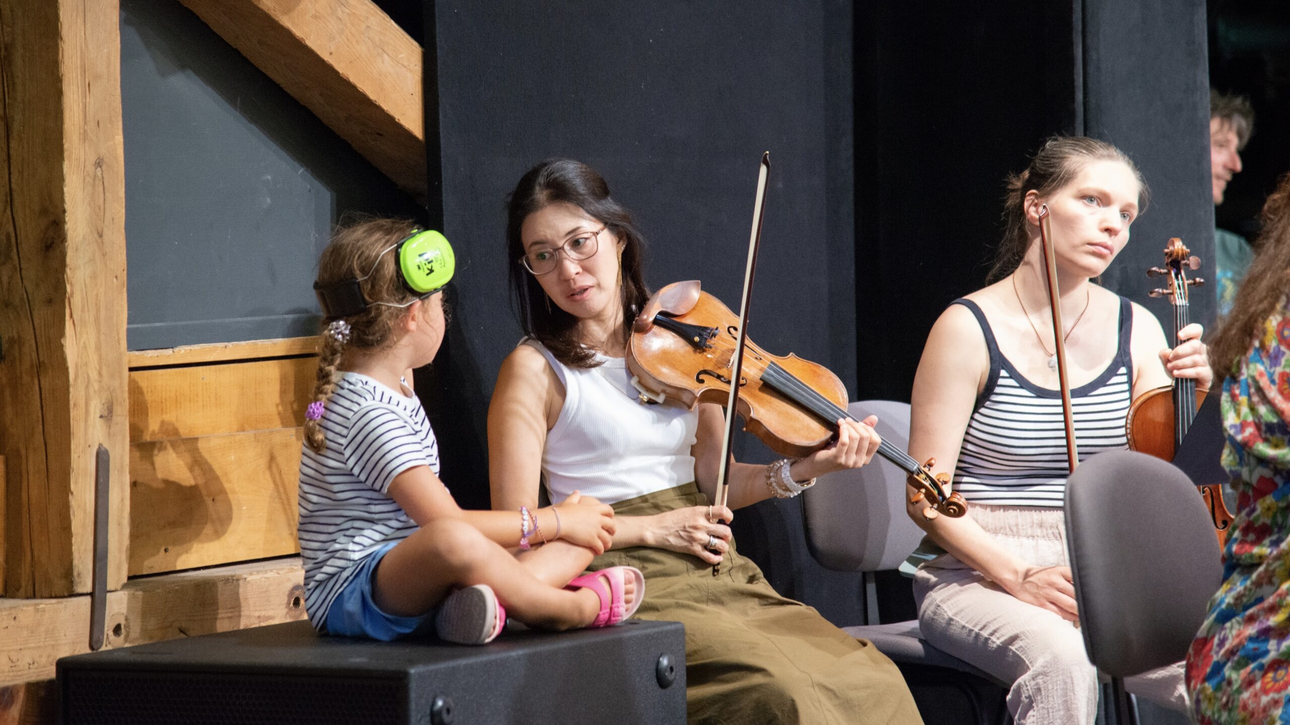 Atelier avec l'orchestre © Benjamin Visinand 2025
