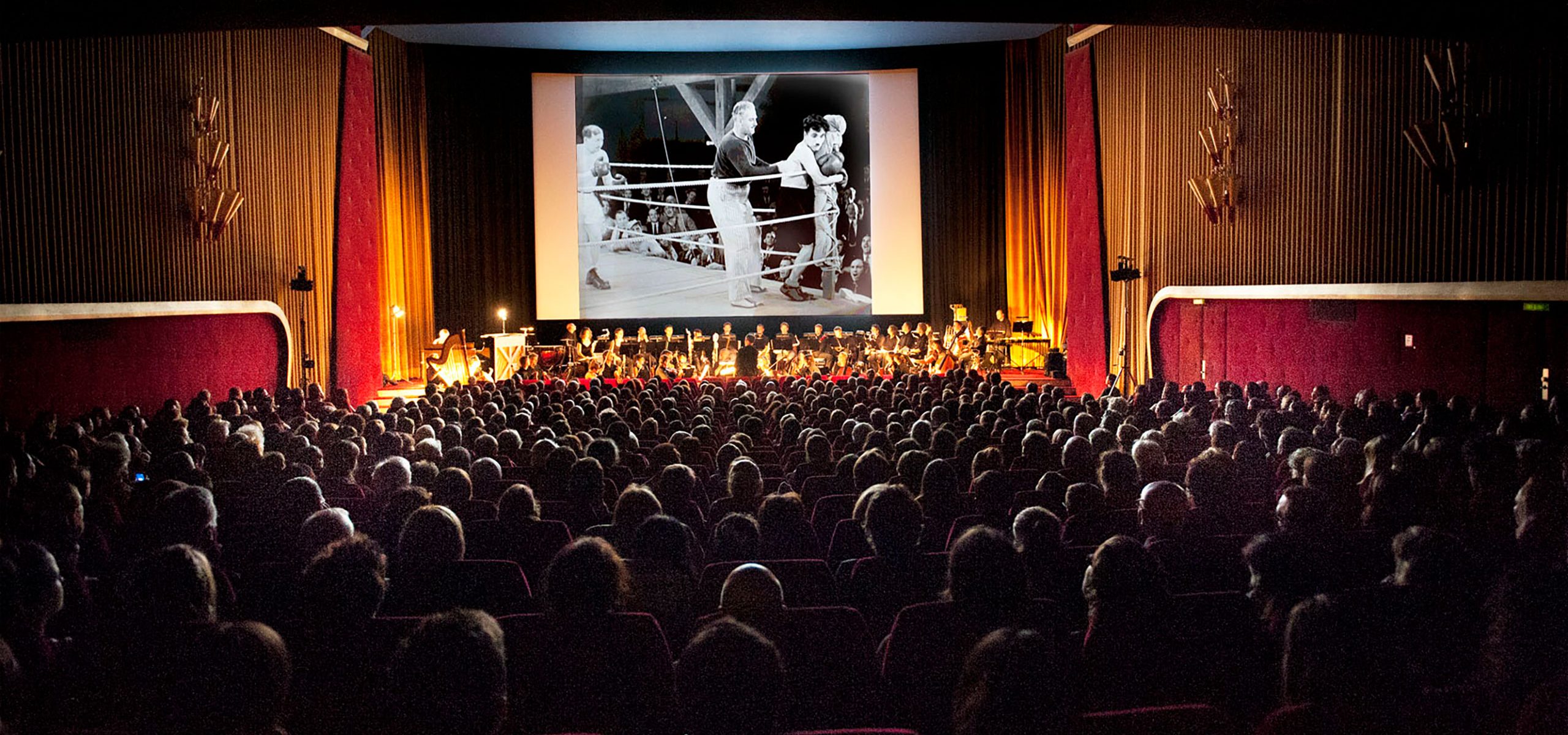 Les Lumières de la ville, cinéma Capitole,Lausanne - Orchestre des Jardins Musicaux © P-W. Henry